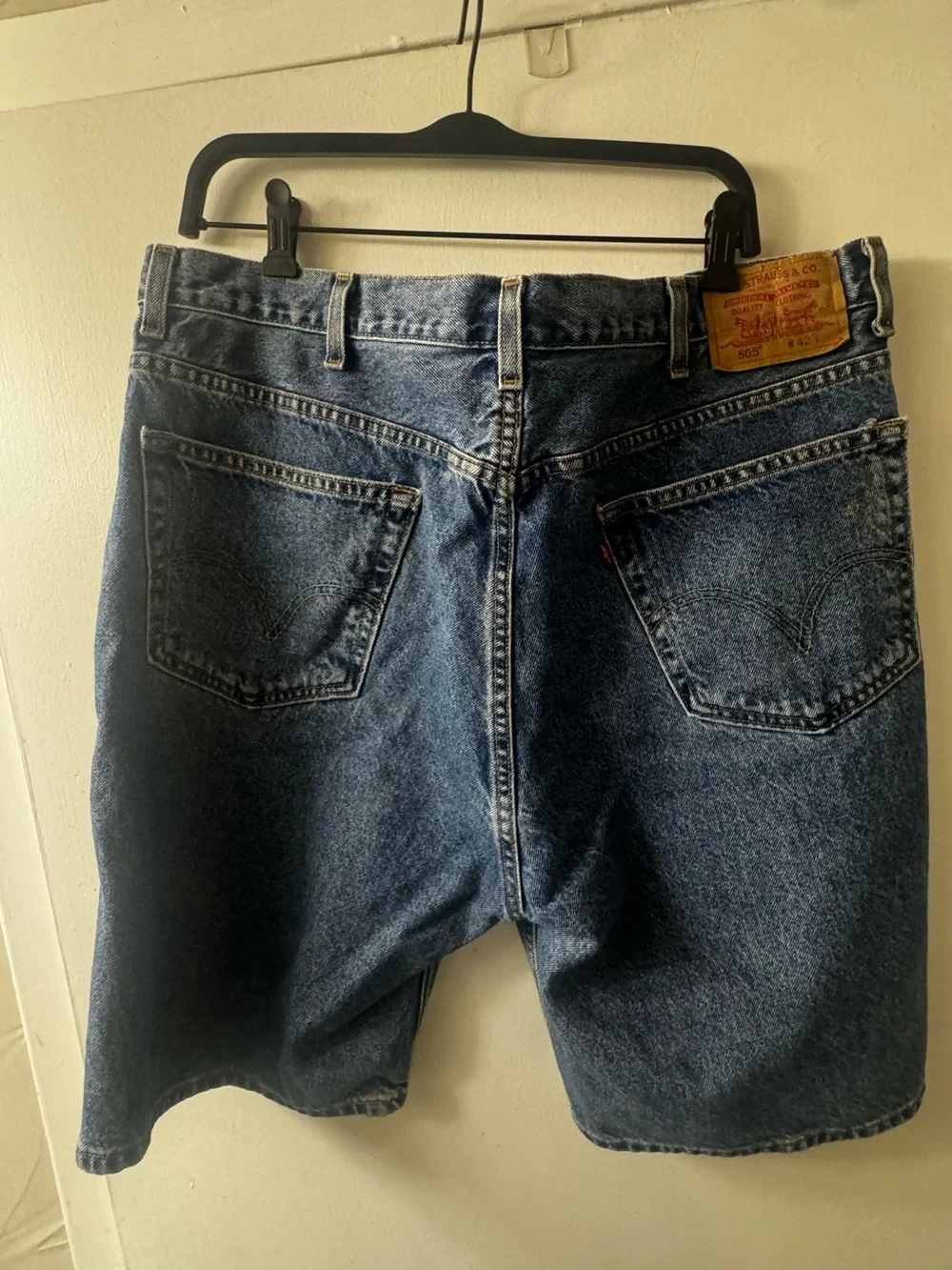 Levi's 505 Denim Jean Shorts Regular Fit